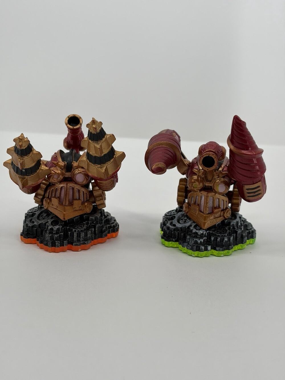 Skylanders Drill Sergeant Figure Lot Green & Orange Base Red Variant Activision